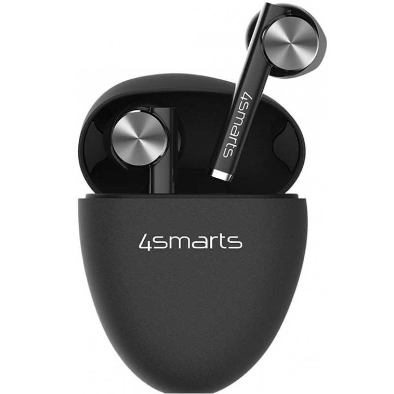 Ακουστικά Bluetooth 4smarts True Wireless Pebble TWS Black (4S478585)