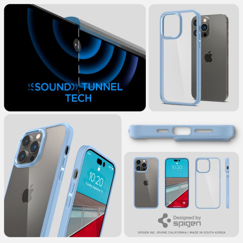Spigen Ultra Hybrid Designed for iPhone 14 Case (2022) - Sierra Blue
