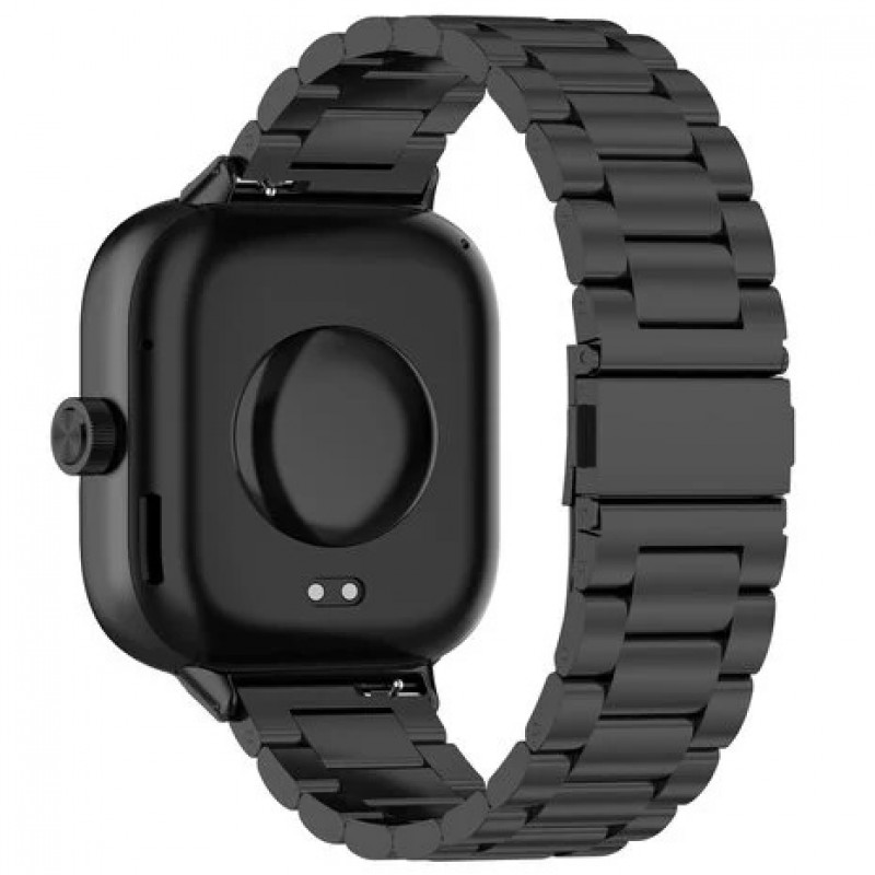Ανταλλακτικό λουράκι Stainless Steel Xiaomi  Redmi Watch 4 / Smart Band 8 Pro / Smart Band 9 Pro /  Redmi Watch 55 Black
