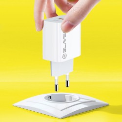 Φορτιστής BLavec Wall Charger BC2 Type-C & USB 20W White