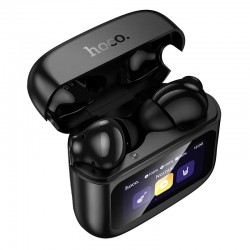 Ακουστικά Bluetooth Hoco EQ14 Θηκη Με Οθονη Αφης Black